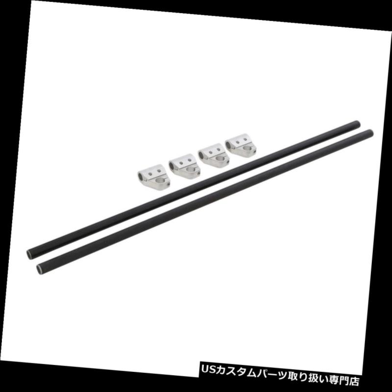 キャリア Stemtybilt D8081クロスバーブラケットキット（ディフェンダールーフラック用） Smittybilt D8081 Crossbar Bracket Kit for Defender Roof Rack 【並行輸入品】｜カスタムパーツ WORLD倉庫
