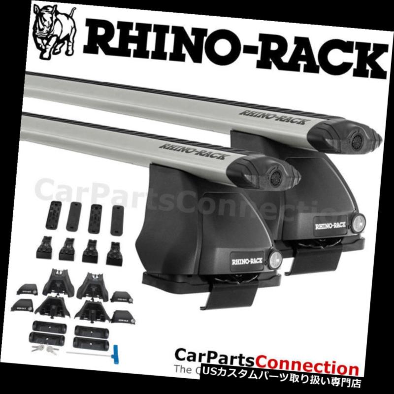 キャリア RhinoラックJA2038 Vortex 2500シルバールーフクロスバーキット(アウディA4セダン09-16用) Rhino-Rack JA2038 Vortex 2500 Silver Roof Crossbar Kit For AUDI A4 Sedan 09-16 【並行輸入品】|カスタムパーツ WORLD倉庫