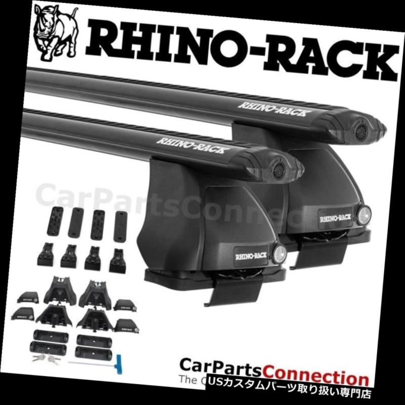 キャリア RhinoラックJA6027 2500ボルテックスブラックルーフクロスバーキットfor DODGE Dart 13-16 Rhino-Rack JA6027 2500 Vortex Black Roof Crossbar Kit For DODGE Dart 13-16 【並行輸入品】｜カスタムパーツ WORLD倉庫