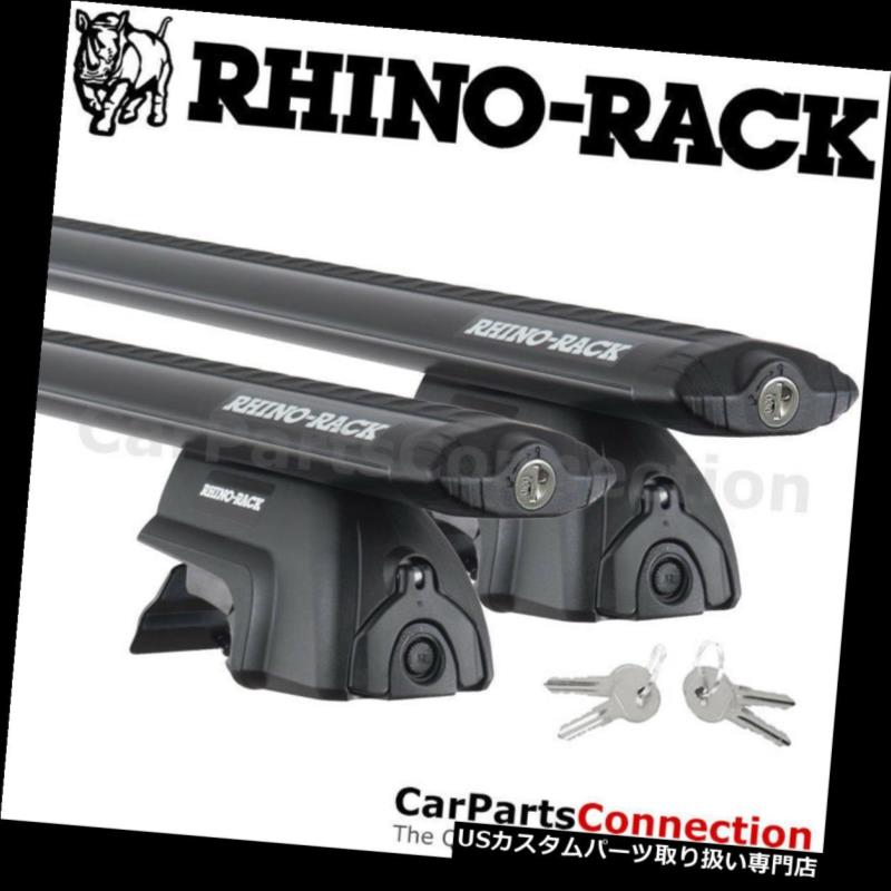 キャリア RhinoラックJA6020 SXシボレートラックス(屋根付き)15-18用ブラックルーフクロスバー Rhino-Rack JA6020 SX Black Roof Crossbar For Chevy Trax w/ Roof Rails 15-18 【並行輸入品】|カスタムパーツ WORLD倉庫