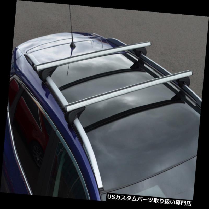 キャリア 固定可能なシトロエンC5（2008-16）100KGに合うように屋根柵のための十字バー Cross Bars For Roof Rails To Fit Citroen C5 (2008-16) 100KG Lockable 【並行輸入品】