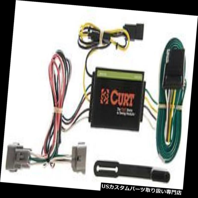 ヒッチメンバー グランドチェロキー用カート55260トレーラーヒッチカスタム配線ハーネスTコネクタ Curt 55260 Trailer Hitch Custom Wiring Harness T-Connector for Grand Cherokee 【並行輸入品】