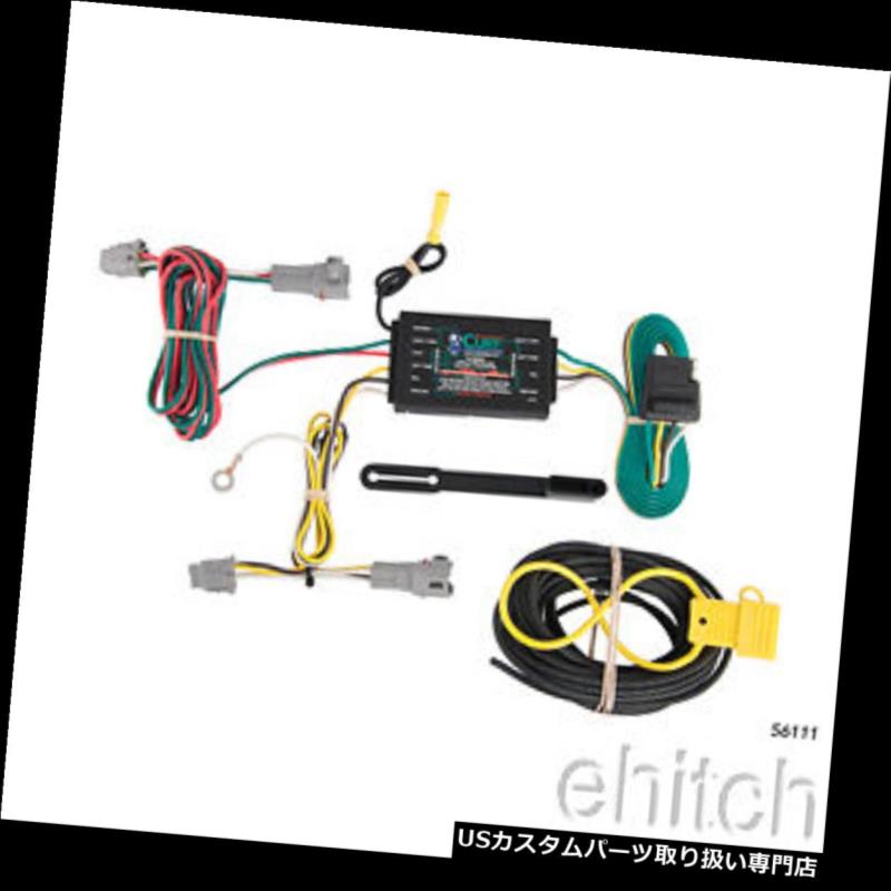 ヒッチメンバー 08-11スバルアウトバックスポーツ/インプレッサ用カートトレーラーヒッチ配線コネクター56111 Curt Trailer Hitch Wiring Connector 56111 for 08-11 Subaru Outback Sport/Impreza 【並行輸入品】