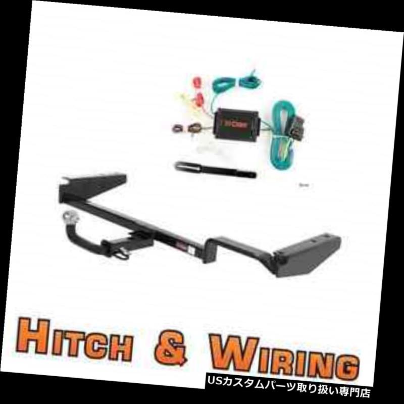 ヒッチメンバー カートクラス1トレーラーヒッチ＆amp; A 94-97アコードワゴン用2インチボール付きユーロキットの配線 Curt Class 1 Trailer Hitch & Wiring Euro kit w/ 2\