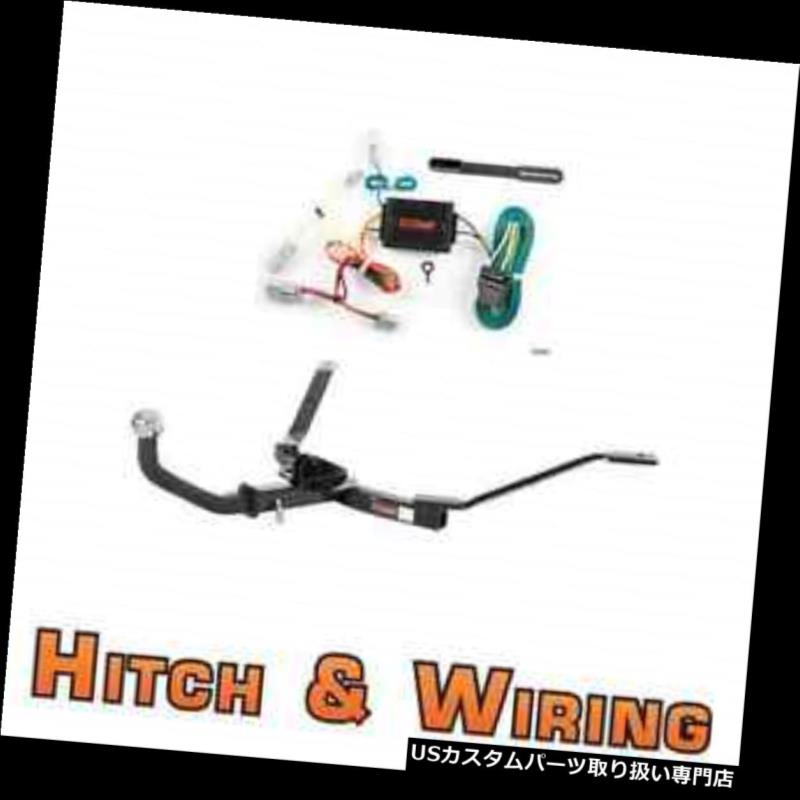 ヒッチメンバー カートクラス1トレーラーヒッチ＆amp; A 06-07アコードクーペ用2インチボール付きユーロキットの配線 Curt Class 1 Trailer Hitch & Wiring Euro kit w/ 2\