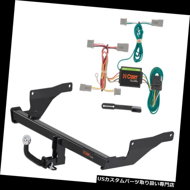 ヒッチメンバー カートクラス2トレーラーヒッチ＆amp; A Mazda CX-5用1-7 / 8 "ユーロマウント付き配線 Curt Class 2 Trailer Hitch &amp; Wiring w/ 1-7/8" Euromount for Mazda CX-5 【並行輸入品】｜カスタムパーツ WORLD倉庫