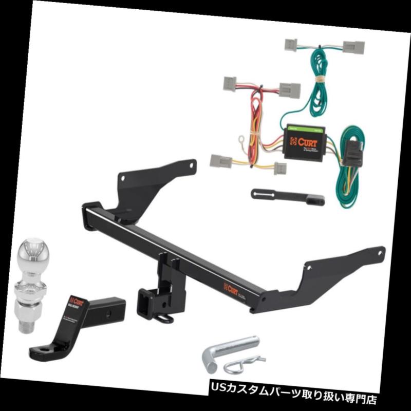 ヒッチメンバー カート3クラストレーラーヒッチトウパッケージw / 1-7 / 8 "Mazda CX-5用ボール Curt Class 3 Trailer Hitch Tow Package w/ 1-7/8" Ball for Mazda CX-5 【並行輸入品】|カスタムパーツ WORLD倉庫