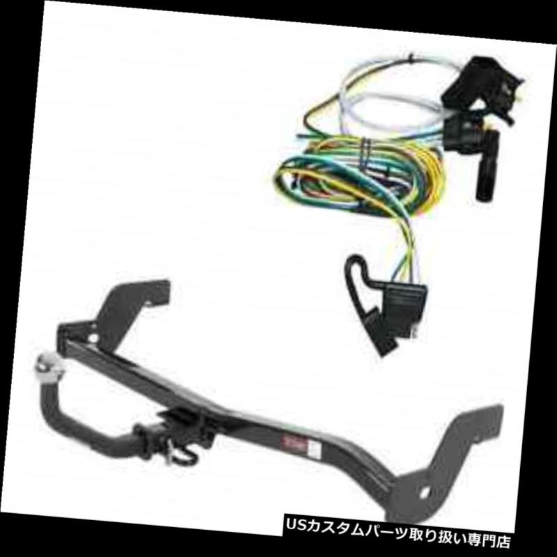 ヒッチメンバー カートクラス1トレーラーヒッチ＆amp; A Tekonsha W / 2インチEuromount for Escort / Tracer Curt Class 1 Trailer Hitch & Tekonsha Wiring w/ 2\