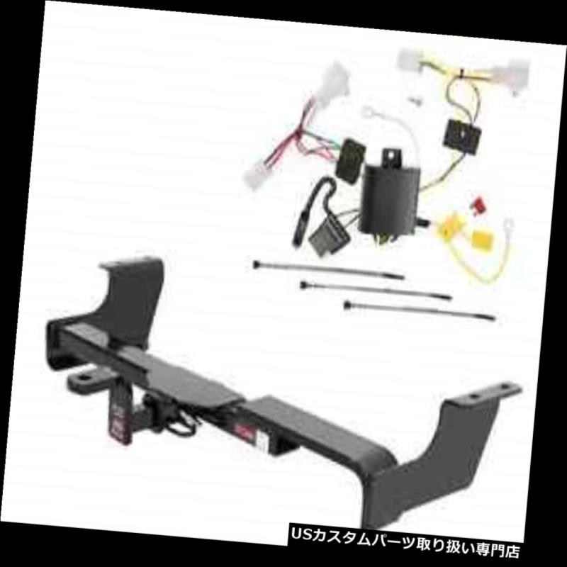 ヒッチメンバー カートクラス1トレーラーヒッチ＆amp; A 鉄工所トヨタプリウス用ボールマウント付き配線 Curt Class 1 Trailer Hitch & Tekonsha Wiring w/ Ball Mount for Toyota Prius 【並行輸入品】