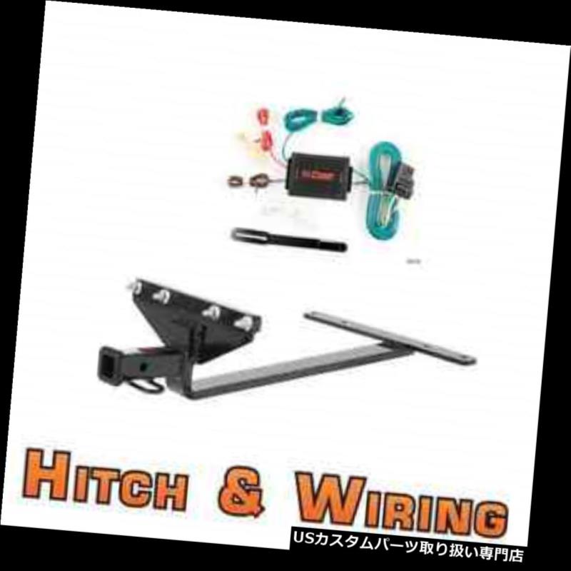 ヒッチメンバー カートクラス1トレーラーヒッチ＆amp; A 1995 - 2005年ヒュンダイアクセントの配線 Curt Class 1 Trailer Hitch & Wiring for 1995-2005 Hyundai Accent 【並行輸入品】