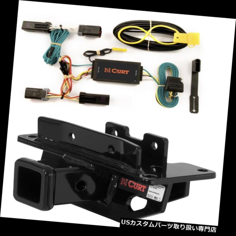 ヒッチメンバー カートクラス3トレーラーヒッチ＆amp; A Dodge Durango / Aspen用のカスタム配線ハーネス Curt Class 3 Trailer Hitch & Custom Wiring Harness for Dodge Durango/Aspen 【並行輸入品】