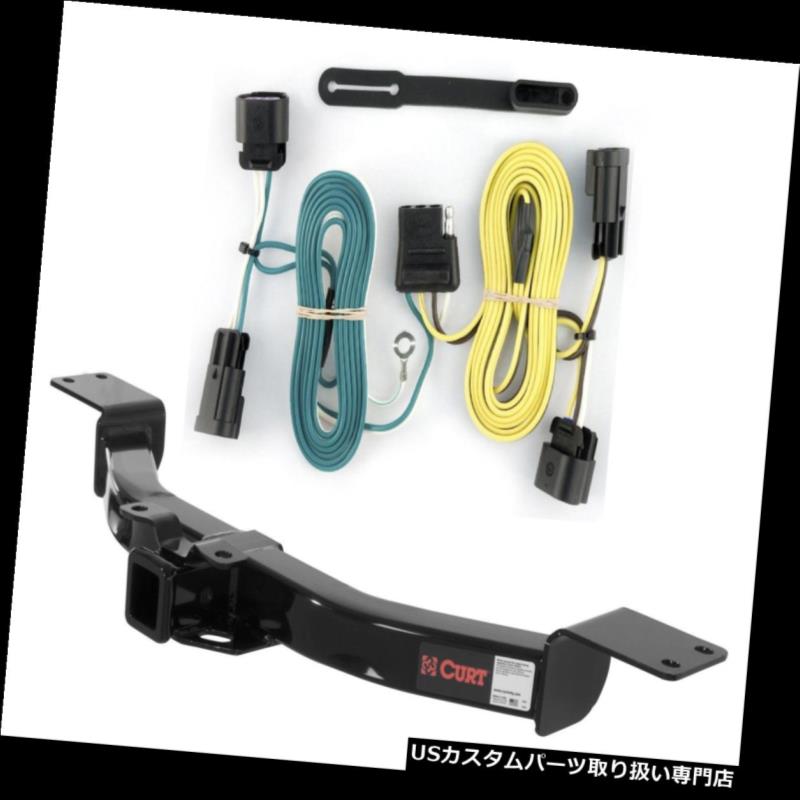 ヒッチメンバー カートクラス3トレーラーヒッチ＆amp; A シボレートラバース用カスタム配線ハーネス Curt Class 3 Trailer Hitch & Custom Wiring Harness for Chevrolet Traverse 【並行輸入品】