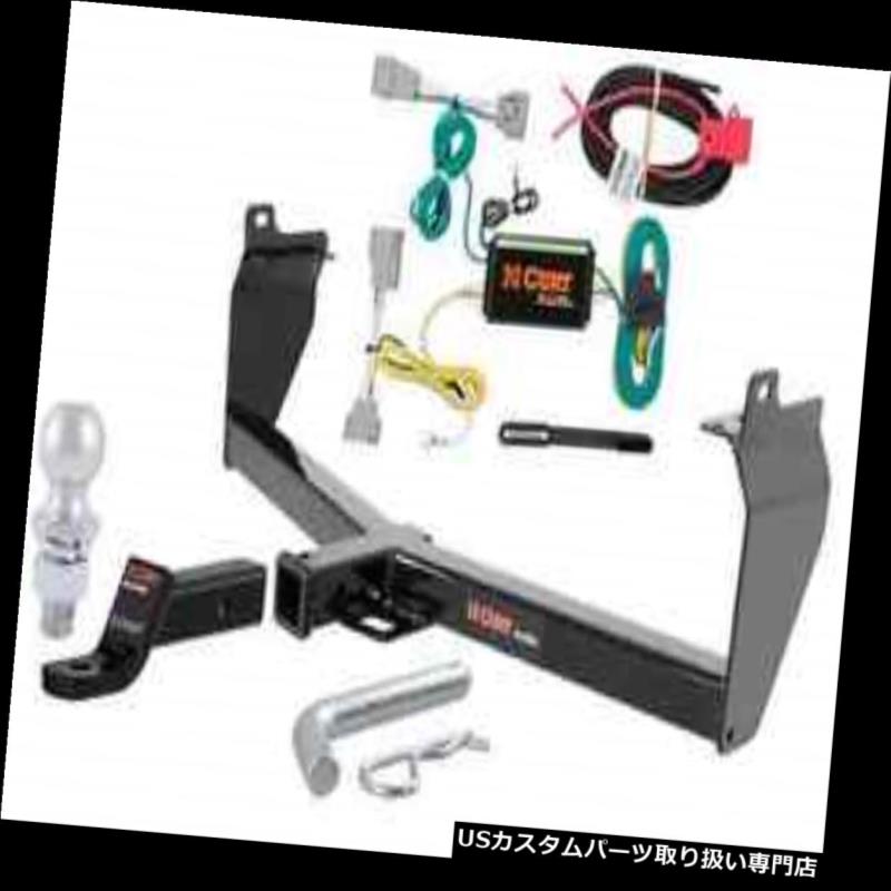 ヒッチメンバー ジープチェロキーのカートクラス3トレーラーヒッチトウパッケージ Curt Class 3 Trailer Hitch Tow Package for Jeep Cherokee 【並行輸入品】