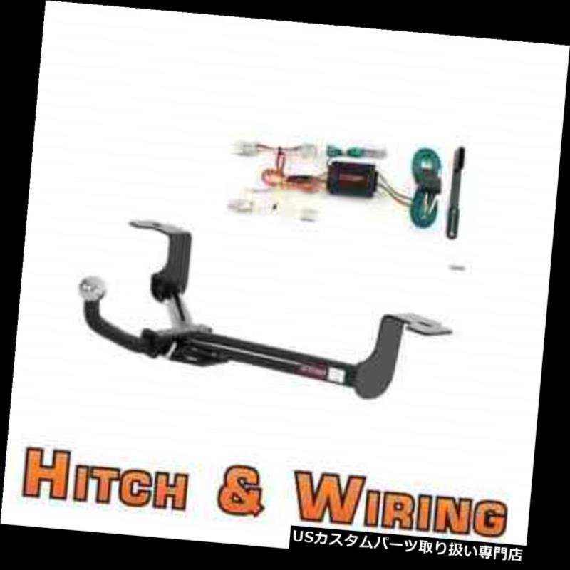 ヒッチメンバー カートクラス1トレーラーヒッチ＆amp; A TSX＆amp; Accord用2インチボール付きユーロキットの配線 Curt Class 1 Trailer Hitch & Wiring Euro kit w/ 2\