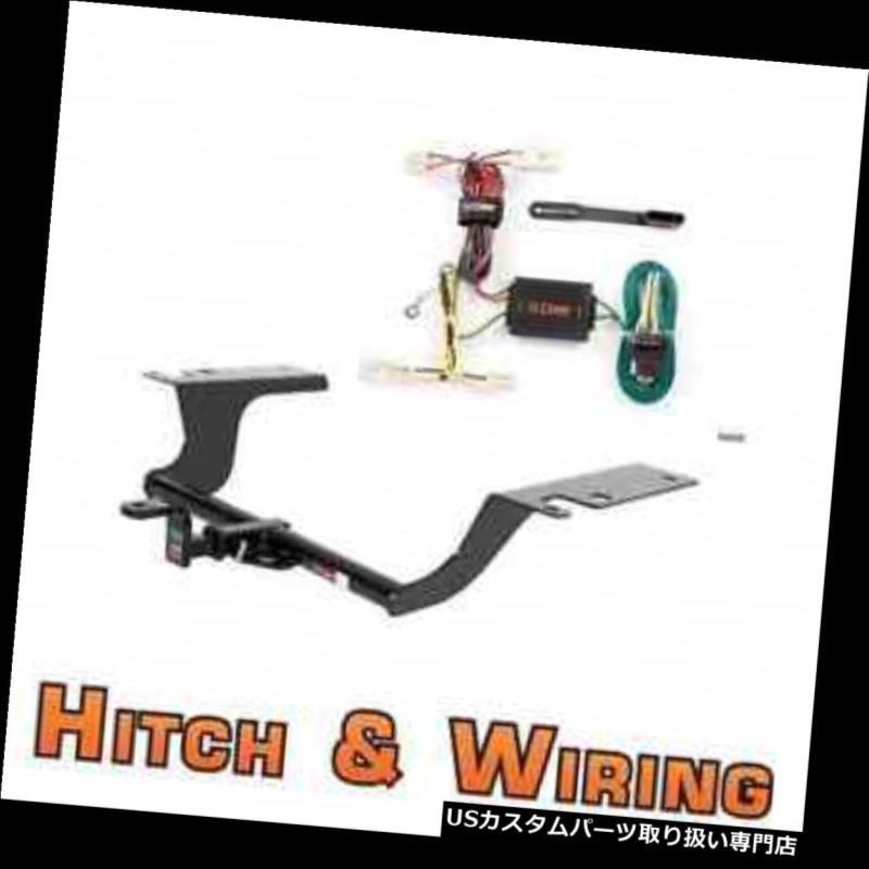 ヒッチメンバー カート1クラストレーラーヒッチ（マウント＆アンプ付き） 起亜オプティマの配線 Curt Class 1 Trailer Hitch w/Mount & Wiring for Kia Optima 【並行輸入品】
