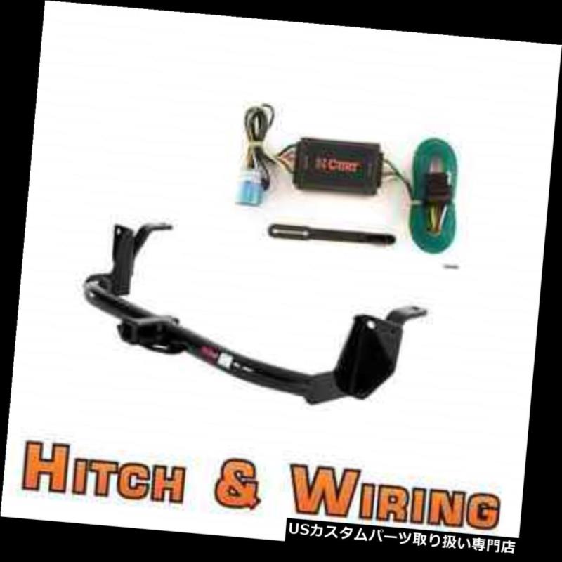 ヒッチメンバー カートクラス1トレーラーヒッチ＆amp; A ホンダアコードクロスツアーの配線 Curt Class 1 Trailer Hitch & Wiring for Honda Accord Crosstour 【並行輸入品】