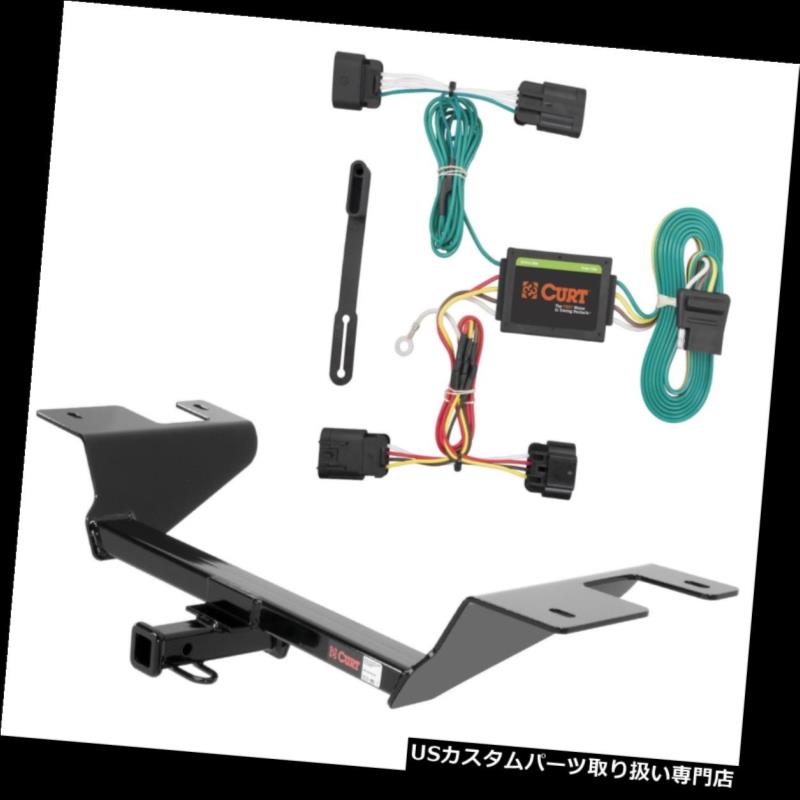 ヒッチメンバー カートのクラス1のトレーラーヒッチw / 12-15ビュイックベラノのための注文の配線用ハーネス Curt Class 1 Trailer Hitch w/ Custom Wiring Harness for 12-15 Buick Verano 【並行輸入品】