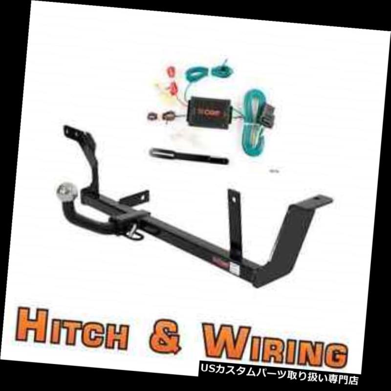 ヒッチメンバー カートクラス1トレーラーヒッチ＆amp; A 05-09スズキリノ用ユーロキット付き配線2インチボール Curt Class 1 Trailer Hitch & Wiring Euro kit w/ 2\