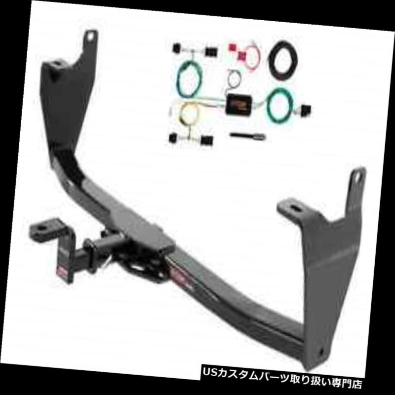 ヒッチメンバー カートクラス2トレーラーヒッチ＆amp; A ジープレネゲード用オールドスタイルボールマウント付き配線 Curt Class 2 Trailer Hitch & Wiring w/ Old-Style Ballmount for Jeep Renegade 【並行輸入品】
