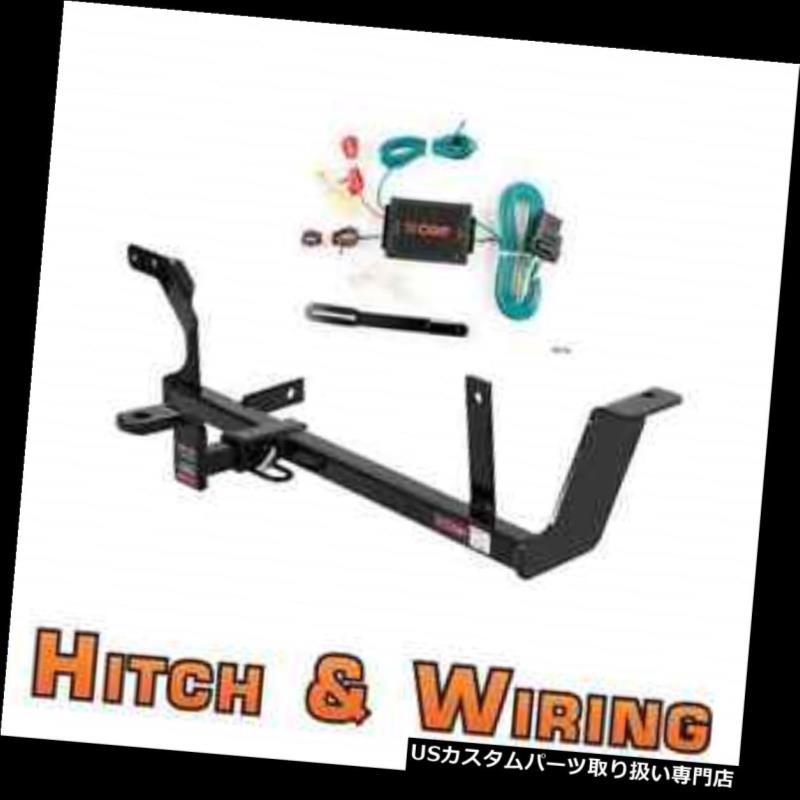 ヒッチメンバー カート1クラストレーラーヒッチ（マウント＆アンプ付き） 2005?2009年の配線スズキリノ Curt Class 1 Trailer Hitch w/Mount & Wiring for 2005-2009 Suzuki Reno 【並行輸入品】