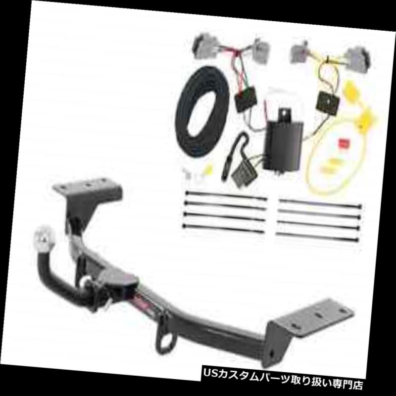 ヒッチメンバー カートクラス1トレーラーヒッチ＆amp; A Tekonsha W / 2インチEuromount for Focus ST Sedan Curt Class 1 Trailer Hitch & Tekonsha Wiring w/ 2\
