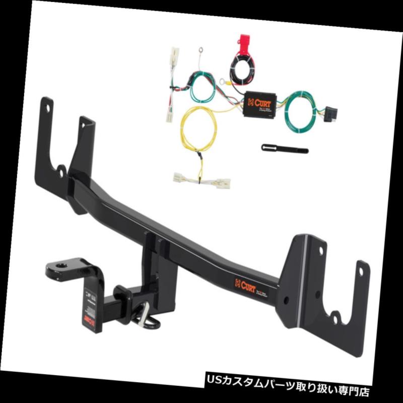 ヒッチメンバー カートクラス1トレーラーヒッチ＆amp; A トヨタプリウスC用オールドスタイルボールマウント付き配線 Curt Class 1 Trailer Hitch &amp; Wiring w/ Old-Style Ball Mount for Toyota Prius C 【並行輸入品】｜カスタムパーツ WORLD倉庫