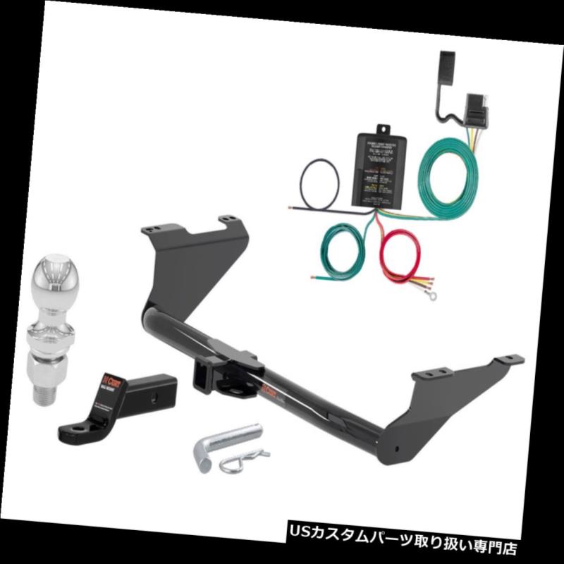 ヒッチメンバー カート3クラストレーラーヒッチトウパッケージw / 1-7 / 8 "シボレートラバース用ボール Curt Class 3 Trailer Hitch Tow Package w/ 1-7/8" Ball for Chevy Traverse 【並行輸入品】｜カスタムパーツ WORLD倉庫