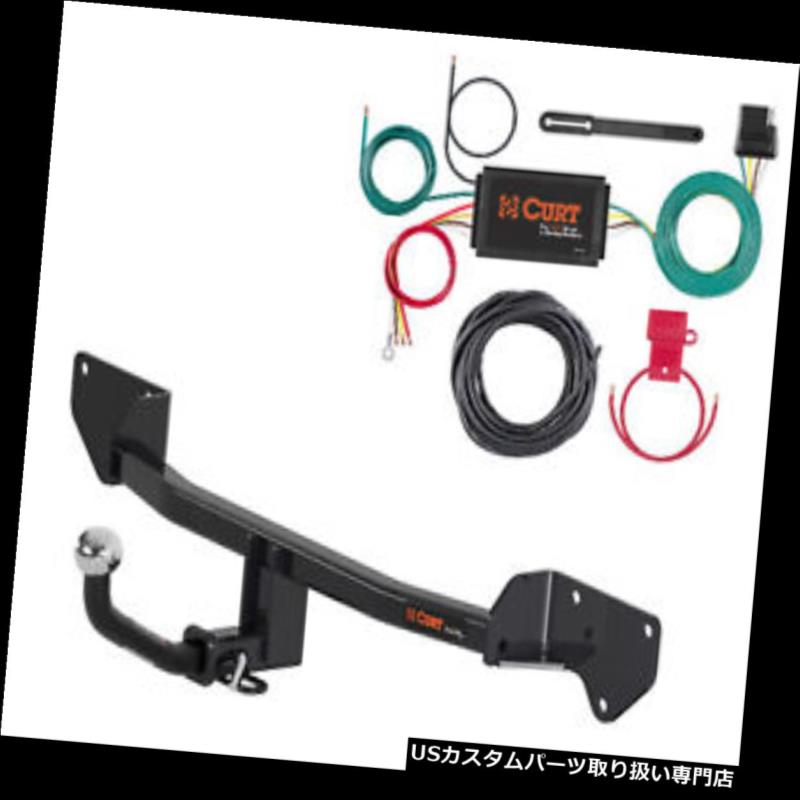 ヒッチメンバー カートクラス1トレーラーヒッチ＆amp; A トヨタプリウスC用1-7-8 "ユーロマウント付き配線 Curt Class 1 Trailer Hitch &amp; Wiring w/ 1-7-8" Euromount for Toyota Prius C 【並行輸入品】｜カスタムパーツ WORLD倉庫
