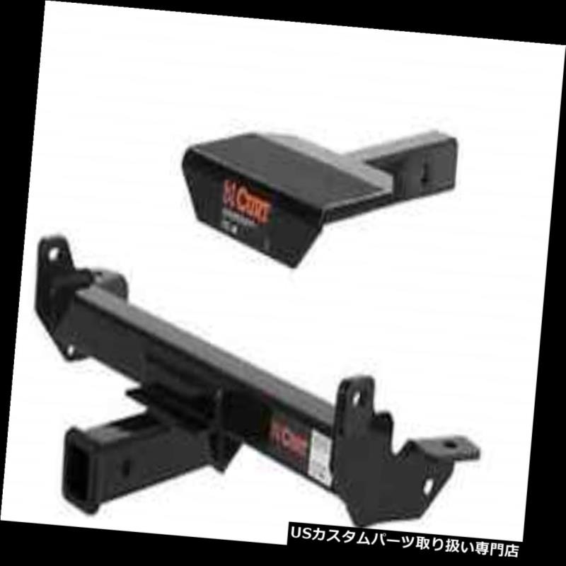 ヒッチメンバー Curt Front Mount Trailerヒッチ＆アンプ Silverado / Sier ra 1500HD / 2500HD用ステップパッド Curt Front Mount Trailer Hitch & Step Pad for Silverado/Sierra 1500HD/2500HD 【並行輸入品】
