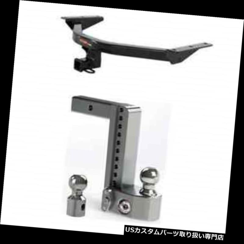 ヒッチメンバー カートクラス3トレーラーヒッチW / W用セーフ調節可能10 "ボールマウント（MDX用） Curt Class 3 Trailer Hitch w/Weigh Safe Adjustable 10" Ball Mount for MDX 【並行輸入品】｜カスタムパーツ WORLD倉庫