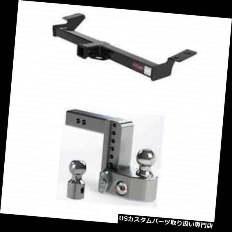 ヒッチメンバー カート3級トレーラーヒッチw / RAV4用安全調整可能6インチボールマウント Curt Class 3 Trailer Hitch w/Weigh Safe Adjustable 6\
