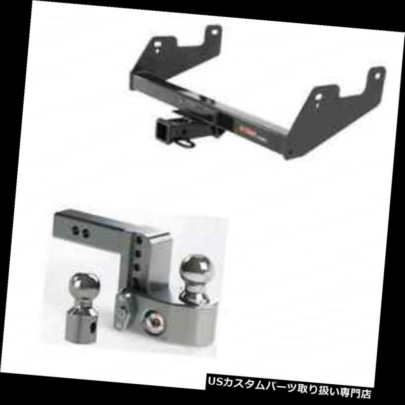 ヒッチメンバー カートクラス3トレーラーヒッチw / F-150用安全調整可能4インチボールマウント Curt Class 3 Trailer Hitch w/Weigh Safe Adjustable 4\