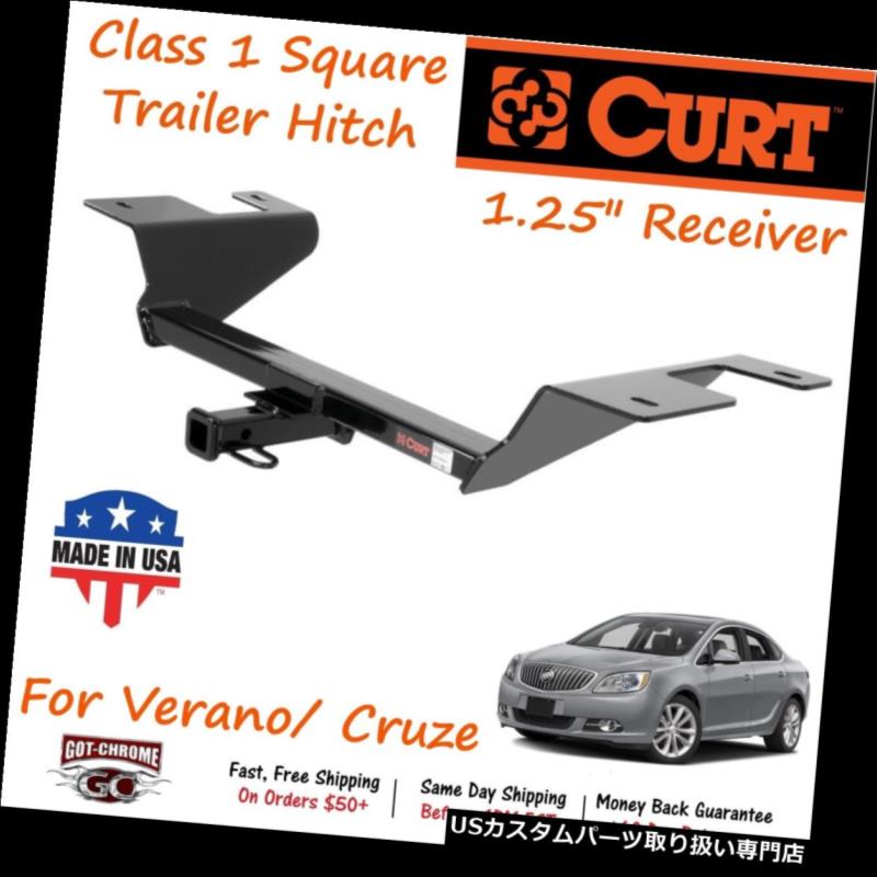 ヒッチメンバー 11282 Curt Class 1スクエアトレーラーヒッチ（1.25 \