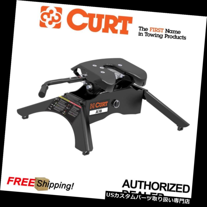 ヒッチメンバー Curt Manufacturing 16120 A16 5ホイールユニバーサルトレーラーヒッチ16,000 LB GTW Curt Manufacturing 16120 A16 5th Wheel Universal Trailer Hitch 16,000 LB GTW 【並行輸入品】