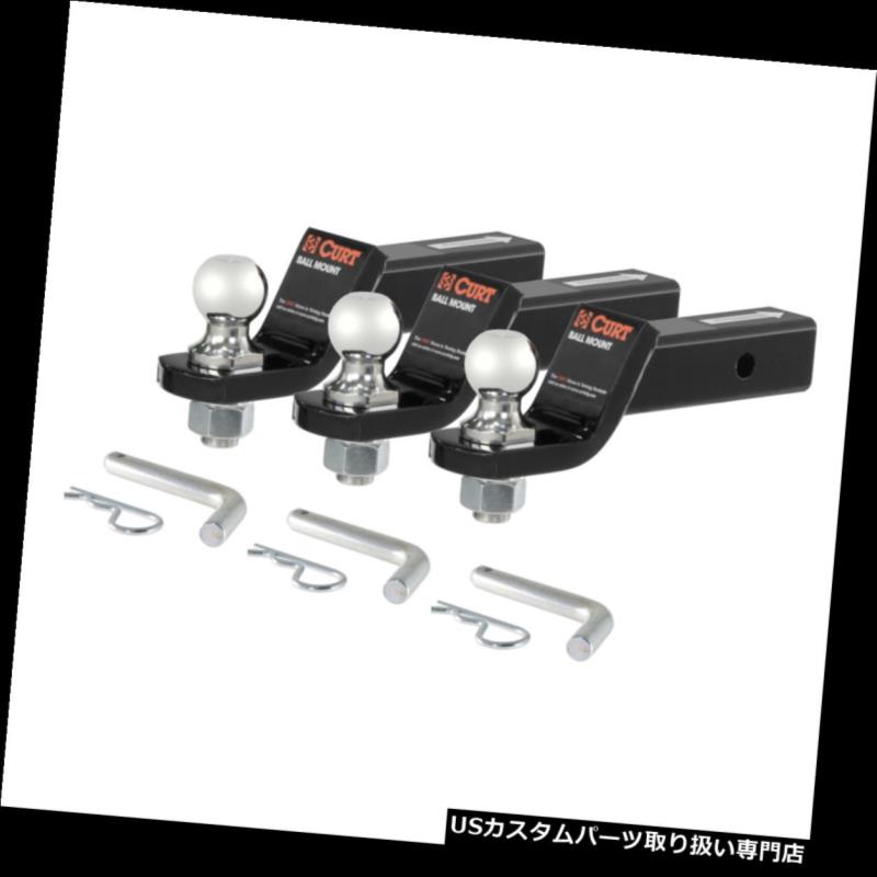 ヒッチメンバー 45035カートロード2 "ドロップヒッチボールマウント、1-7 / 8"ボール（3パック） 45035 Curt Loaded 2" Drop Hitch Ball Mount with 1-7/8" Ball (3-Pack) 【並行輸入品】｜カスタムパーツ WORLD倉庫