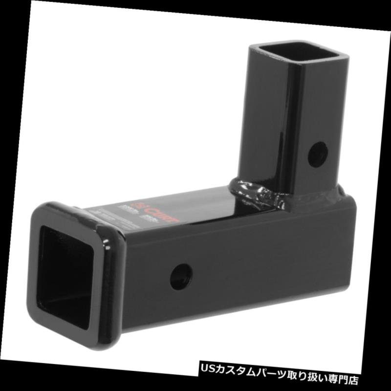 ヒッチメンバー 45013 Curt 2 "シャンク垂直 - 水平ヒッチレシーバーアダプター - 5,000 LBS 45013 Curt 2" Shank Vertical to Horizontal Hitch Receiver Adapter - 5,000 LBS 【並行輸入品】|カスタムパーツ WORLD倉庫