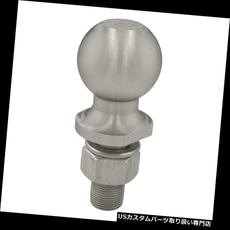 ヒッチメンバー 40084カート2-5 / 16 "ステンレス製トレーラーヒッチボール1" x 2-1 / 8 "シャンク - 7,500 LBS 40084 Curt 2-5/16" Stainless Trailer Hitch Ball 1" x 2-1/8" Shank - 7,500 LBS 【並行輸入品】｜カスタムパーツ WORLD倉庫