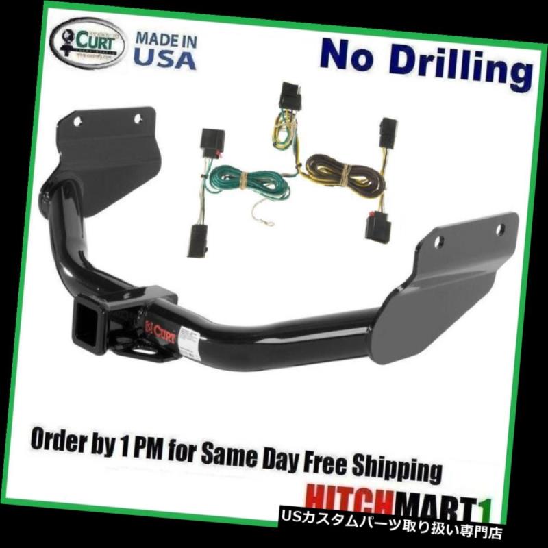 ヒッチメンバー 2011-2013 DODGE DURANGO CLASS 3カートトレイルヒッチ＆amp; A TOW WINGING PKG 2 "レシーバー 2011-2013 DODGE DURANGO CLASS 3 CURT TRAILER HITCH &amp; TOW WIRING PKG 2" RECEIVER 【並行輸入品】｜カスタムパーツ WORLD倉庫