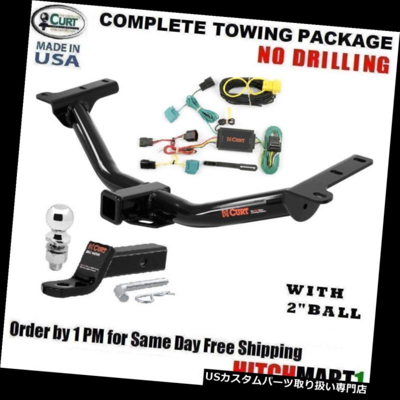 ヒッチメンバー FITS 2009 DODGE JOURNEYクラス3 CURT TRAILERヒッチパッケージ（2インチボール付き） FITS 2009 DODGE JOURNEY CLASS 3 CURT TRAILER HITCH PACKAGE w/ 2\