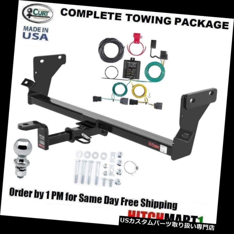 ヒッチメンバー FITS 2008-2011 DODGE CALIBER CURT TRAILERヒッチトウパッケージw / 2 \