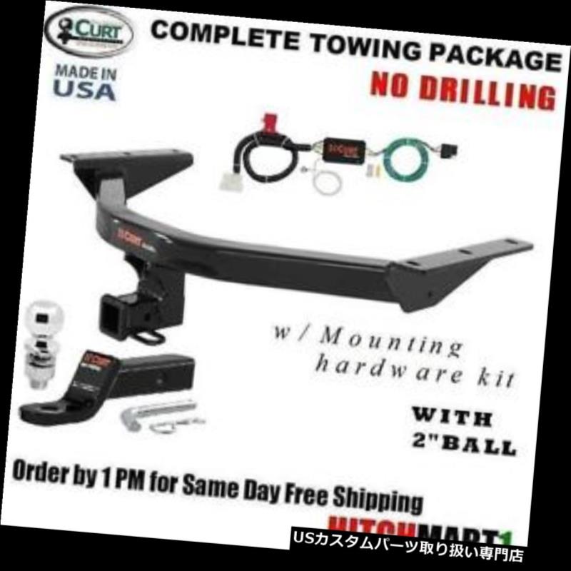 ヒッチメンバー FITS 2016-2018 HONDA PILOT、クラス3 CURT TRAILER HITCHパッケージw / 2 \