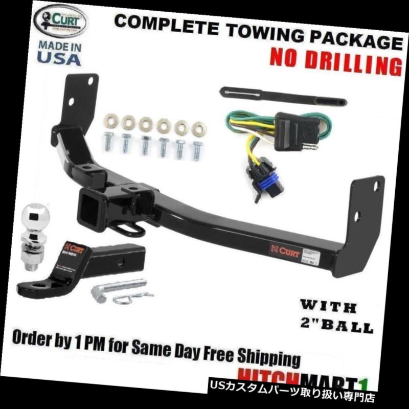 ヒッチメンバー FITS 20102016カディラックSRXクラス3カットトレーラーヒッチトウパッケージ13002 CURT PACKAGE