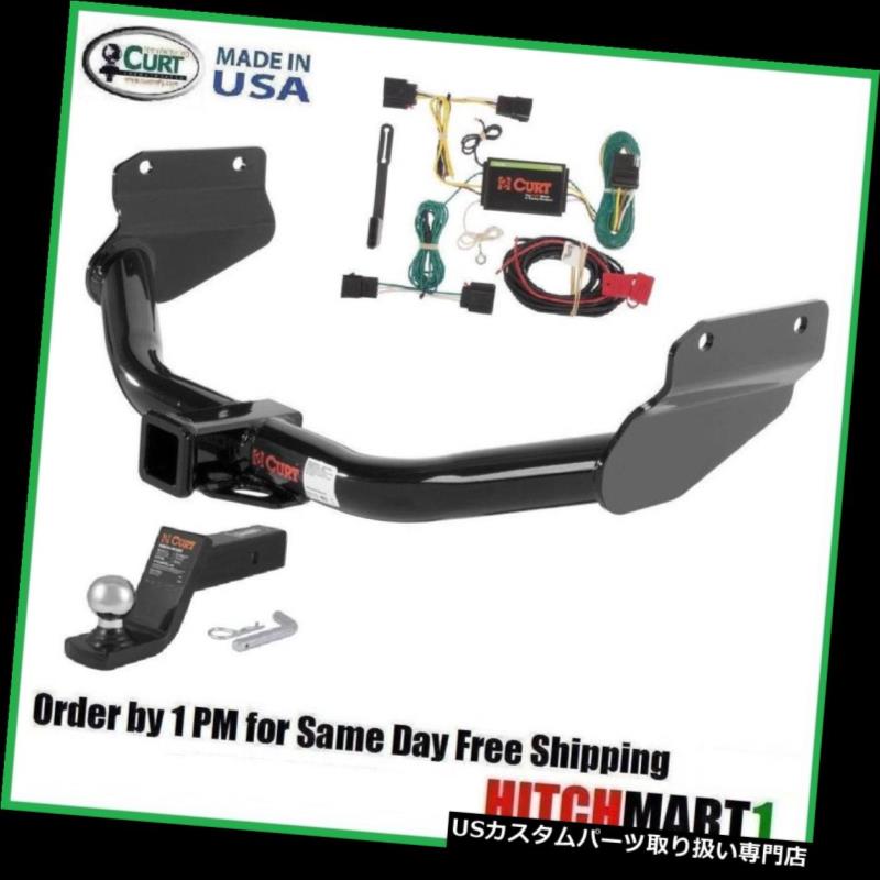 ヒッチメンバー 2011-2013のクラス3 CURT TRAILER HITCHパッケージDODGE DURANGO 13182 CLASS 3 CURT TRAILER HITCH PACKAGE FOR 2011-2013 DODGE DURANGO 13182 【並行輸入品】