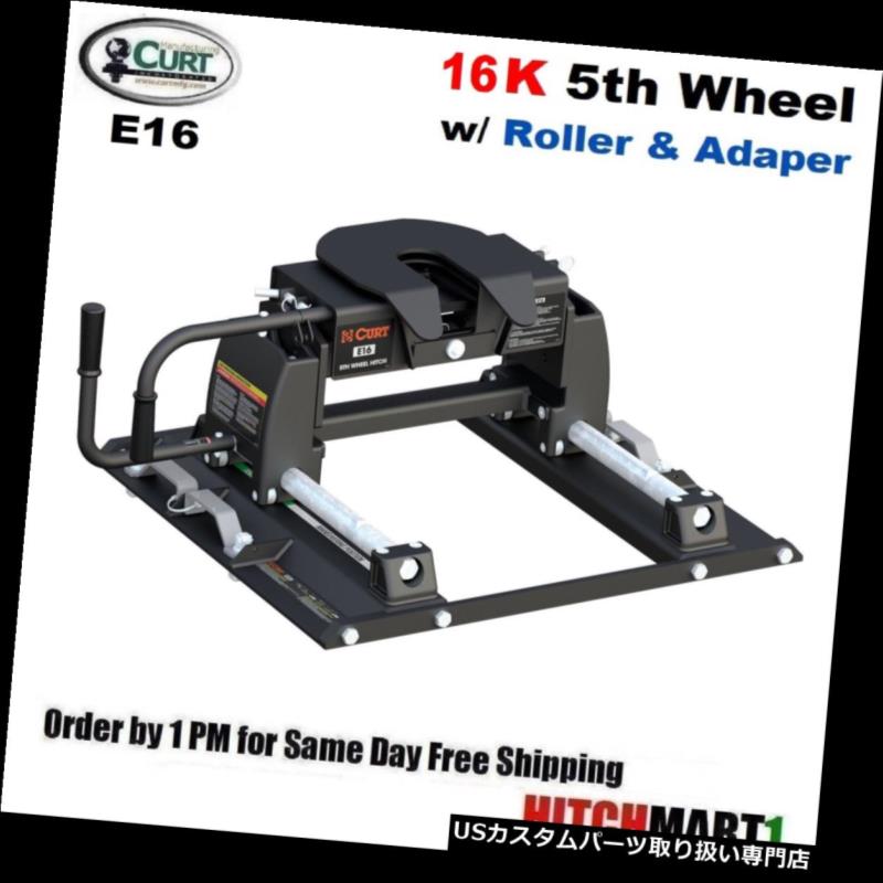 ヒッチメンバー 16K CURT 5THホイールトレーラーヒッチ＆amp; A OEM LEG W FORW / W TOW PREP 16674 16K CURT 5TH WHEEL TRAILER HITCH & OEM LEG w ROLLER FOR FORD w/ TOW PREP 16674 【並行輸入品】