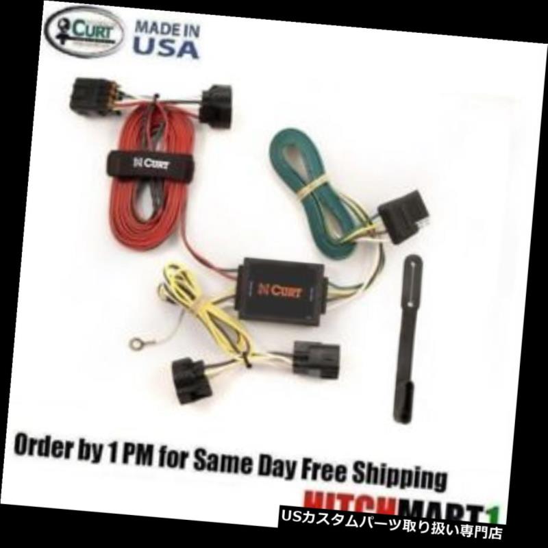 ヒッチメンバー 2005-2006ジープグランドチェロキーカットトレーラーヒッチトウ配線55451 2005-2006 JEEP GRAND CHEROKEE CURT TRAILER HITCH TOW WIRING 55451 【並行輸入品】