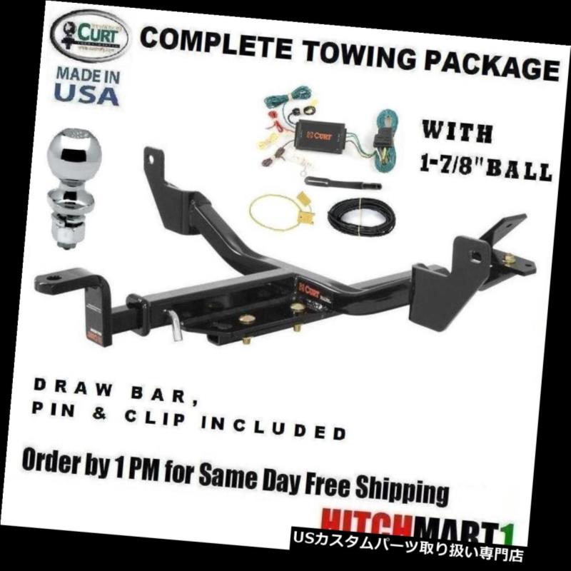 ヒッチメンバー 2013-2016 CADILLAC XTSクラス2、1 7/8 "ボールのためのカートトレーラーヒッチパッケージ CURT TRAILER HITCH PACKAGE FOR 2013-2016 CADILLAC XTS CLASS 2, 1 7/8" BALL 【並行輸入品】｜カスタムパーツ WORLD倉庫