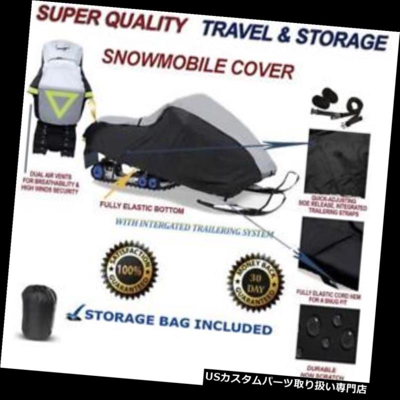 バイクカバー ヘビーデューティースノーモービルカバーSki-DooスキーDoo Mach Z Tech Plus 800 2001 HEAVY-DUTY Snowmobile Cover Ski-Doo Ski Doo Mach Z Tech Plus 800 2001