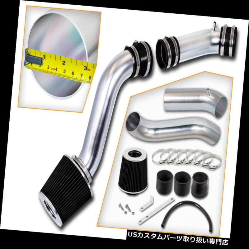 エアインテーク インナーダクト 黒い冷たい空気取り入れ口キット+ 90 - 95のためのフィルターThunderbird 3.8 V 6過給 BLACK Cold Air Intake Kit+Filter For 90-95 Ford Thunderbird 3.8 V6 Supercharged 【並行輸入品】