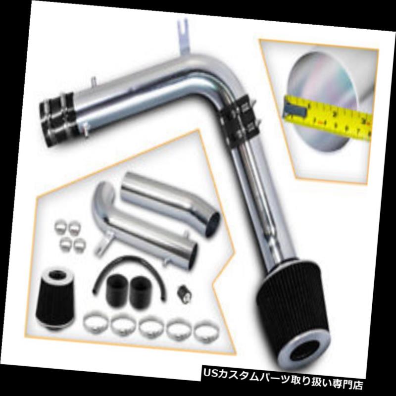 エアインテーク インナーダクト ホンダ95-02アコードV6 2.7L 3.0L用ブラックコールドエアインテークキット+ドライフィルター BLACK COLD AIR INTAKE KIT+ DRY FILTER FOR HONDA 95-02 ACCORD V6 2.7L 3.0L 【並行輸入品】