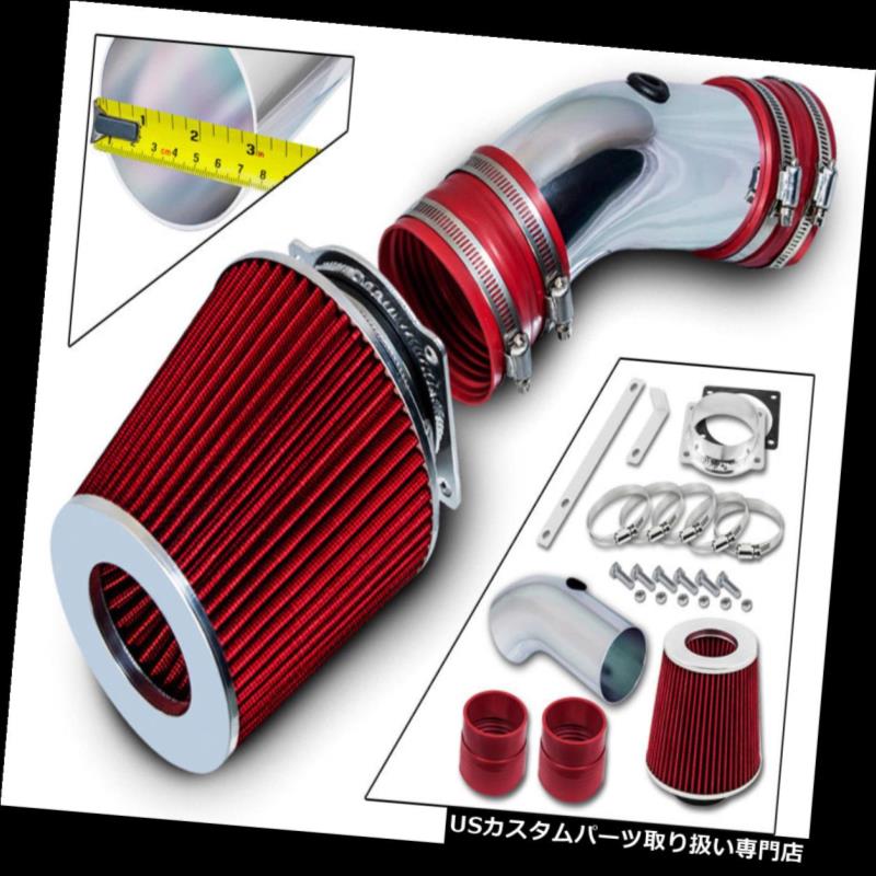 エアインテーク インナーダクト 92-95フォードクラウンビクトリア4.6L V8用RAMエアインテークキット+ RED DRY FILTER RAM Air Intake Kit + RED DRY FILTER For 92-95 Ford Crown Victoria 4.6L V8 【並行輸入品】